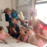 El Circo Servian llevó magia y sonrisas al Hospital Materno Infantil