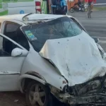 Fuerte choque con heridos en el cruce de Arturo Alió y Luro