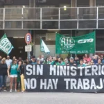 Abrazo solidario por posible cierre de la sede del Ministerio de Trabajo