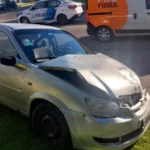 Fuerte choque en Fortunato de la Plaza y Padre Dutto sin heridos