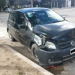 Choque en Libertad y Misiones: un auto cruzó en rojo