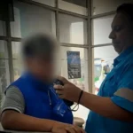 Interceptaron un auto con 10 personas a bordo en un control de Transporte