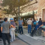 Afiliados de IOSFA en Mar del  Plata protestan por corte de atención médica