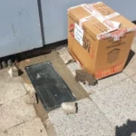 Robo de medidores de agua en el microcentro