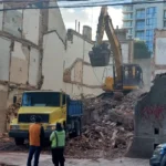 Tránsito reducido en la zona de la vieja terminal por obras
