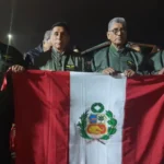 Oficiales peruanos que fueron parte en la misión de apoyo en Malvinas participan de los actos en Mar del  Plata