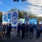 Marcha de la CGT en Mar del Plata: menor convocatoria y fuerte presencia sindical