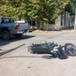 Dos accidentes casi simultáneos y cercanos dejaron dos personas internadas