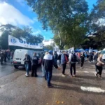 Protesta de SIVARA por la Feria de la Rambla tras desalojo