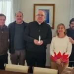 Monseñor Giobando se reunió con dirigentes del Movimiento Cristiano para Gente de Rugby