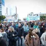 Finalizó la Marcha Federal Universitaria en Mar del Plata: las imágenes de una jornada histórica