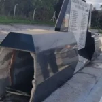 Indignación entre familiares y ex tripulantes por daños en el monumento al ARA San Juan