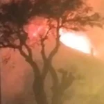 Bomberos sofocaron un importante incendio en una casa