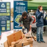Punto Verde Móvil llega a Plaza Güemes por el Día Mundial del Reciclaje