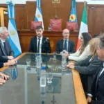Nombraron visitante destacado al embajador de Italia