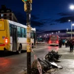 Se reabrió el tránsito para los micros en la zona donde se desencadenó la tragedia