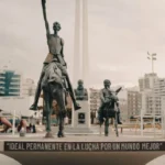 Restauraron el monumento a Cervantes y repusieron sus placas