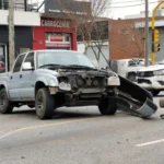 Accidente múltiple en Colón entre Don Bosco y Neuquén: dos coches y una camioneta chocaron