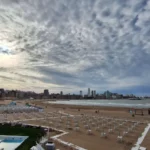 El SMN emitió un alerta naranja por vientos para este lunes en Mar del Plata
