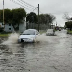 Las intensas lluvias volvieron a provocar importantes anegamientos en zona de Strobel y Monte Carballo