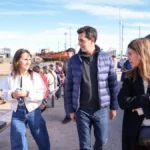 Wado de Pedro recorrió instituciones educativas y el Astillero SPI en Mar del Plata