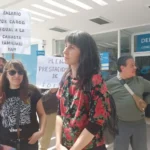 Tensión en la sede de IOMA por el reclamo de docentes de SUTEBA Multicolor
