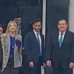 Guillermo Montenegro recibió a la ministra de Seguridad en la sede del COM